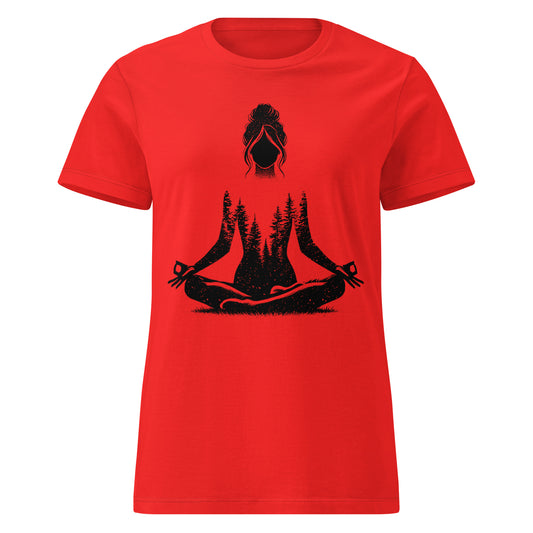 Grounded Women’s basic softstyle t-shirt-Soul Flow Apparel