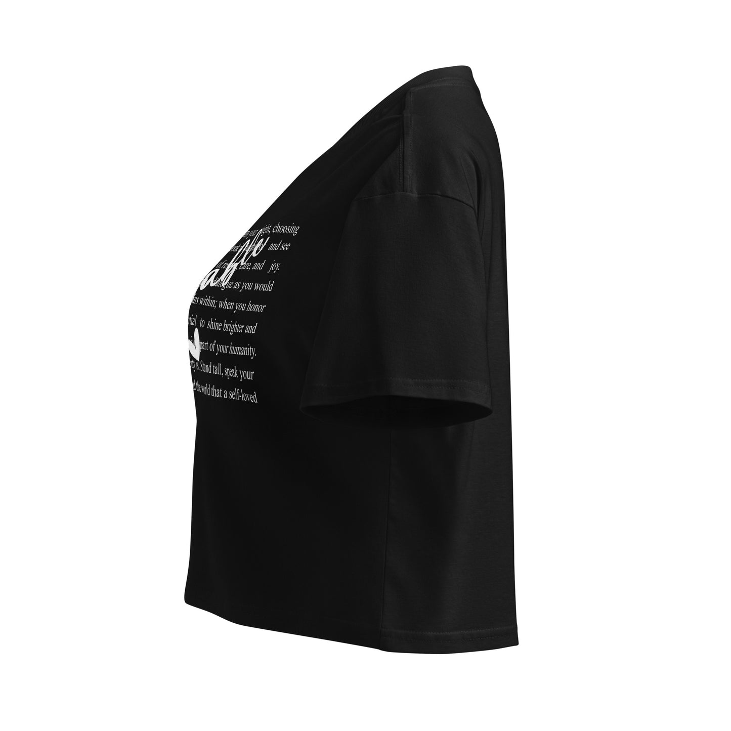 Unstoppable Women’s crop top-Soul Flow Apparel