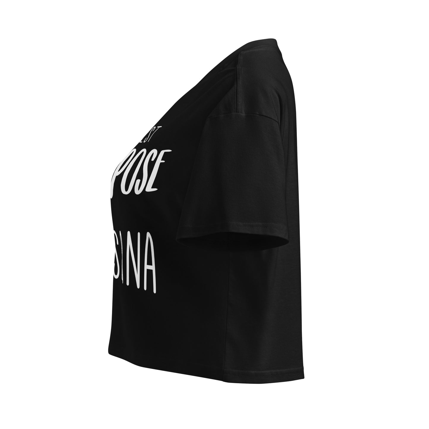 The Best Yoga Pose Women’s crop top-Soul Flow Apparel