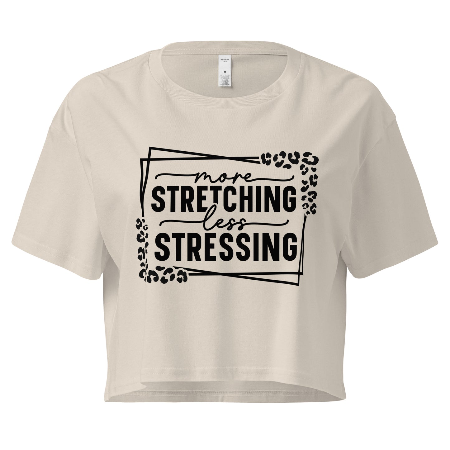 More Stretching Women’s crop top-Soul Flow Apparel