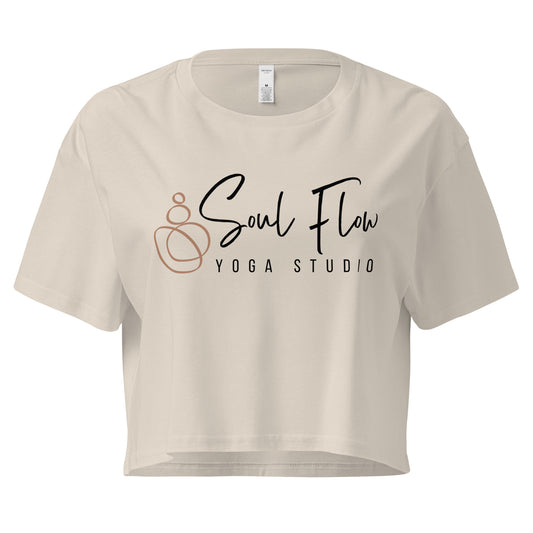 Soul Flow Yoga Studio Women’s crop top-Soul Flow Apparel