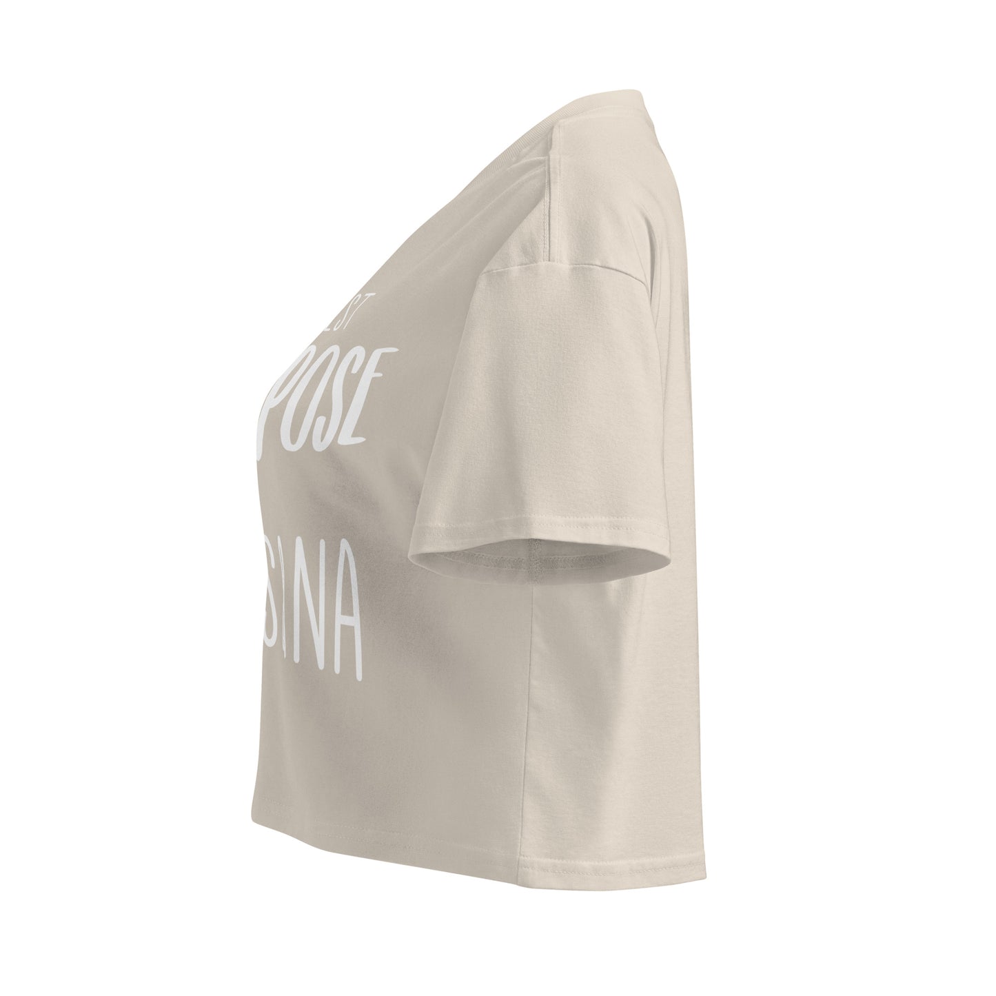 The Best Yoga Pose Women’s crop top-Soul Flow Apparel