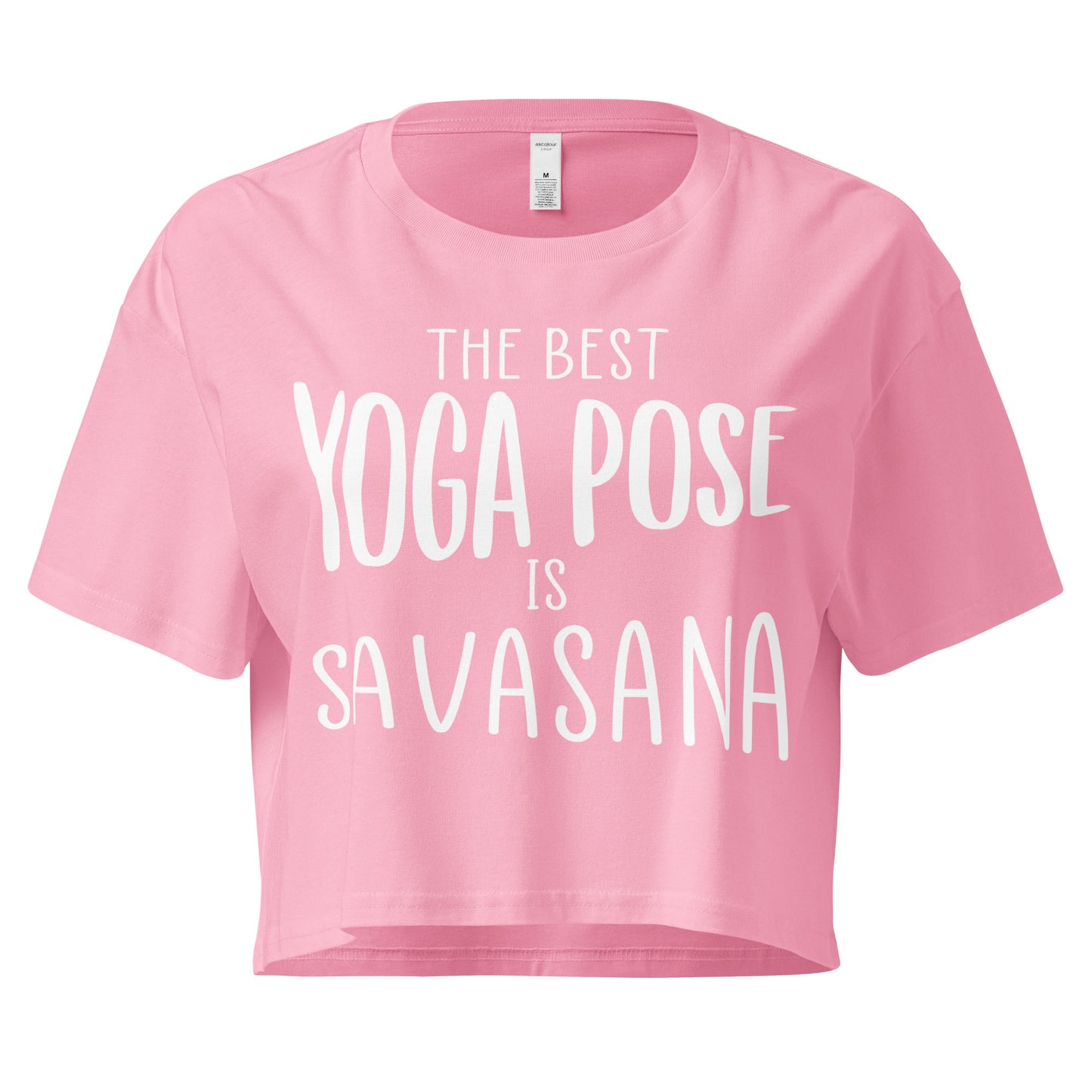 The Best Yoga Pose Women’s crop top-Soul Flow Apparel