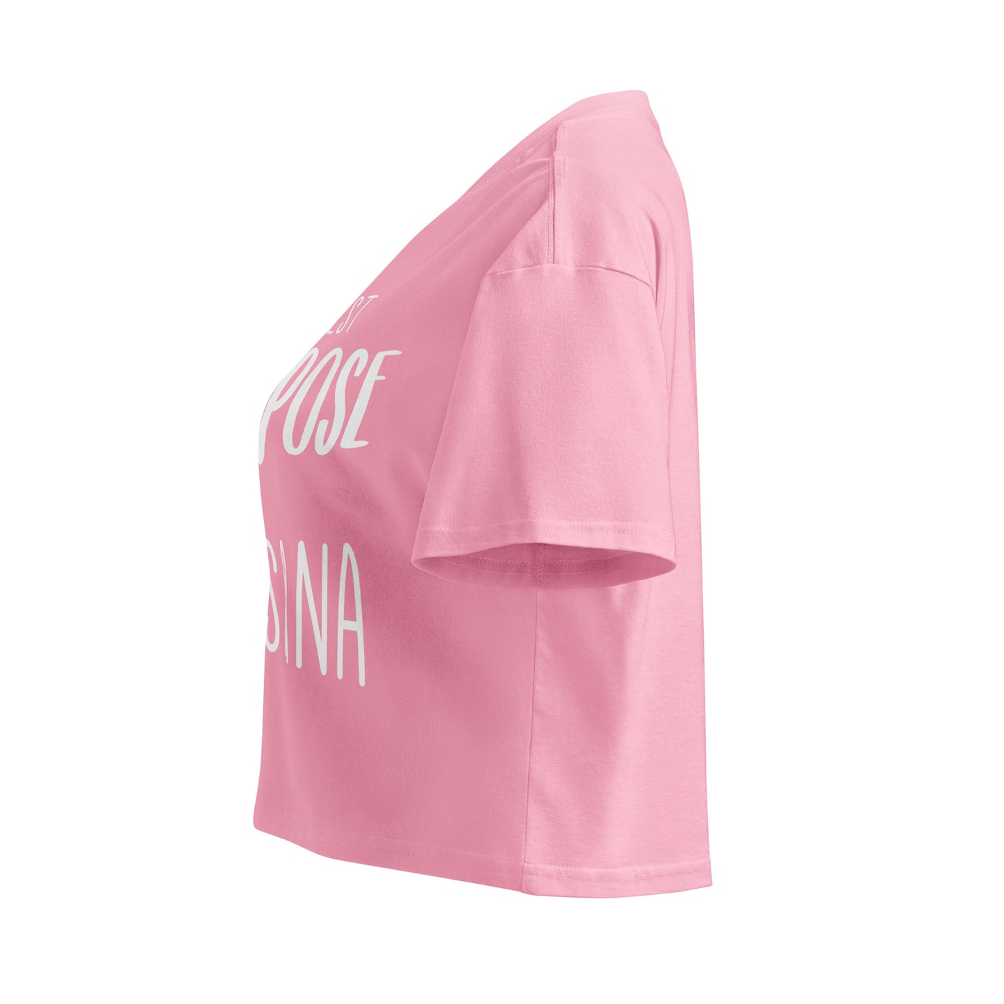 The Best Yoga Pose Women’s crop top-Soul Flow Apparel