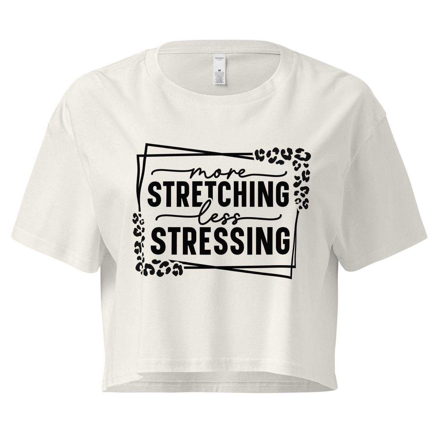 More Stretching Women’s crop top-Soul Flow Apparel