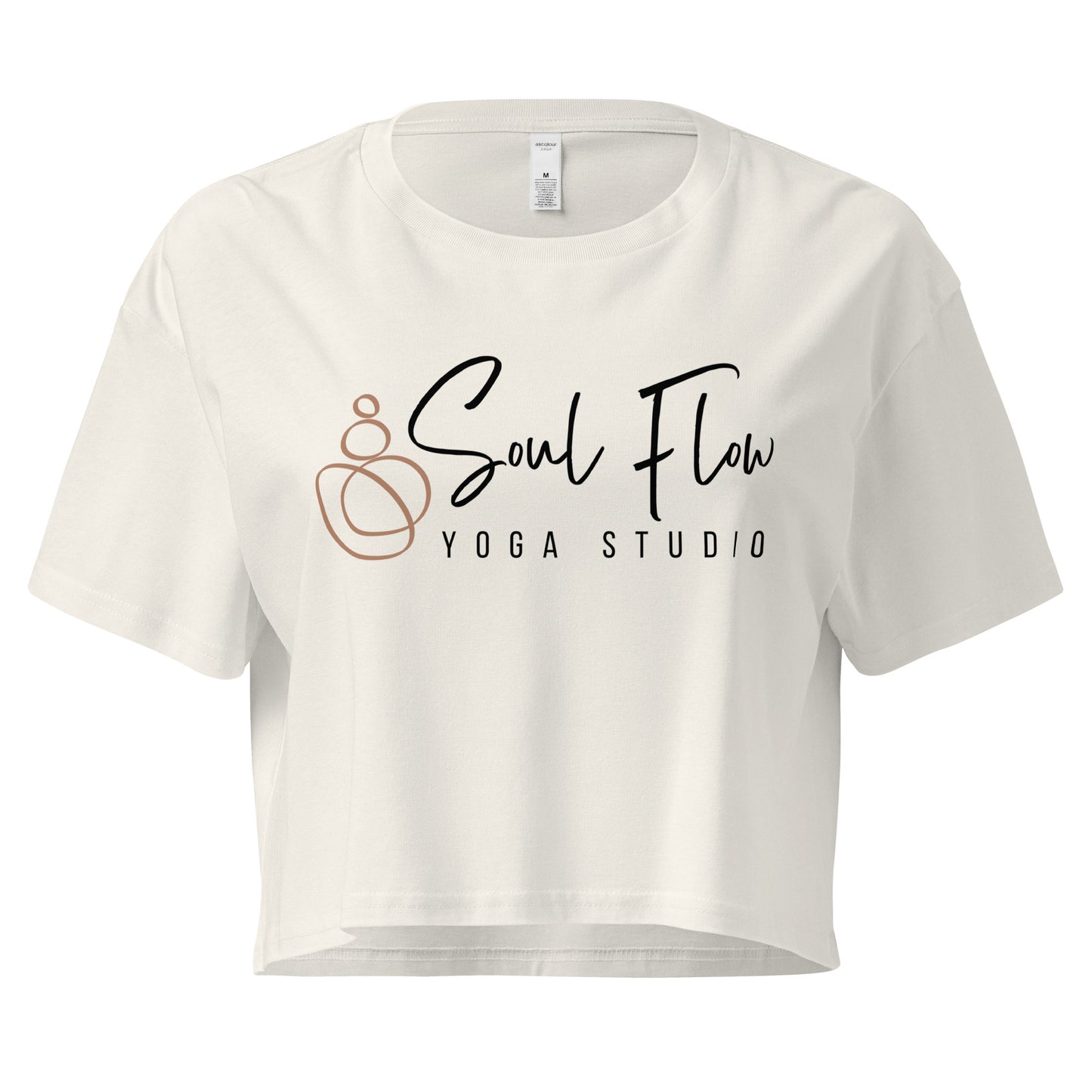 Soul Flow Yoga Studio Women’s crop top-Soul Flow Apparel