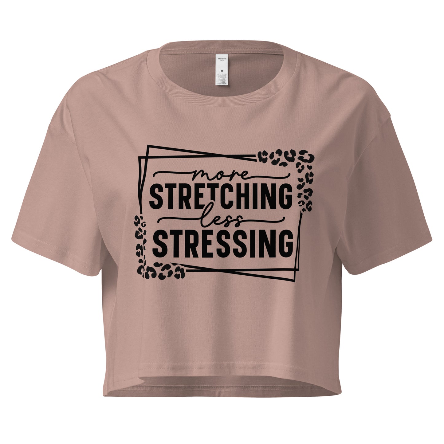 More Stretching Women’s crop top-Soul Flow Apparel