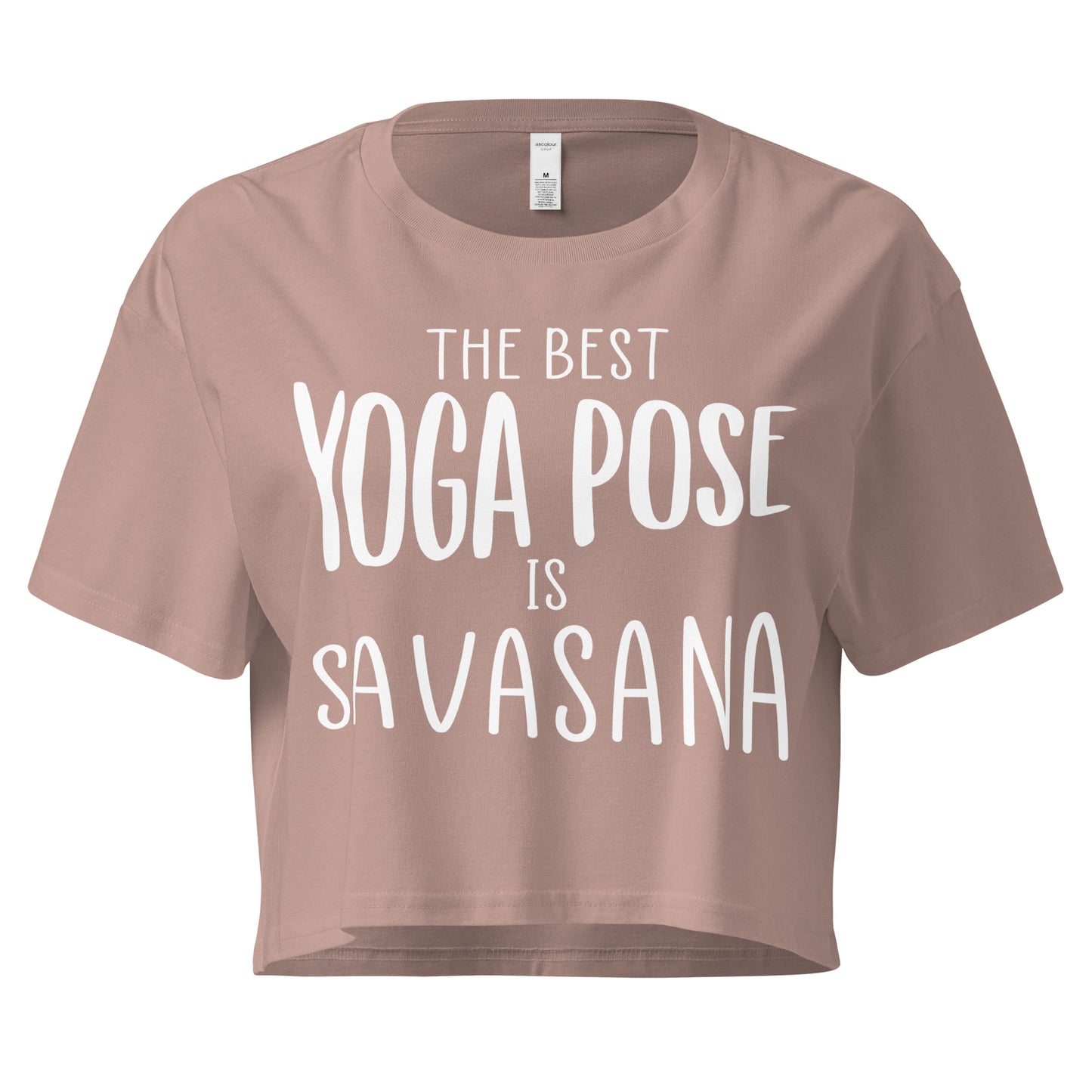 The Best Yoga Pose Women’s crop top-Soul Flow Apparel