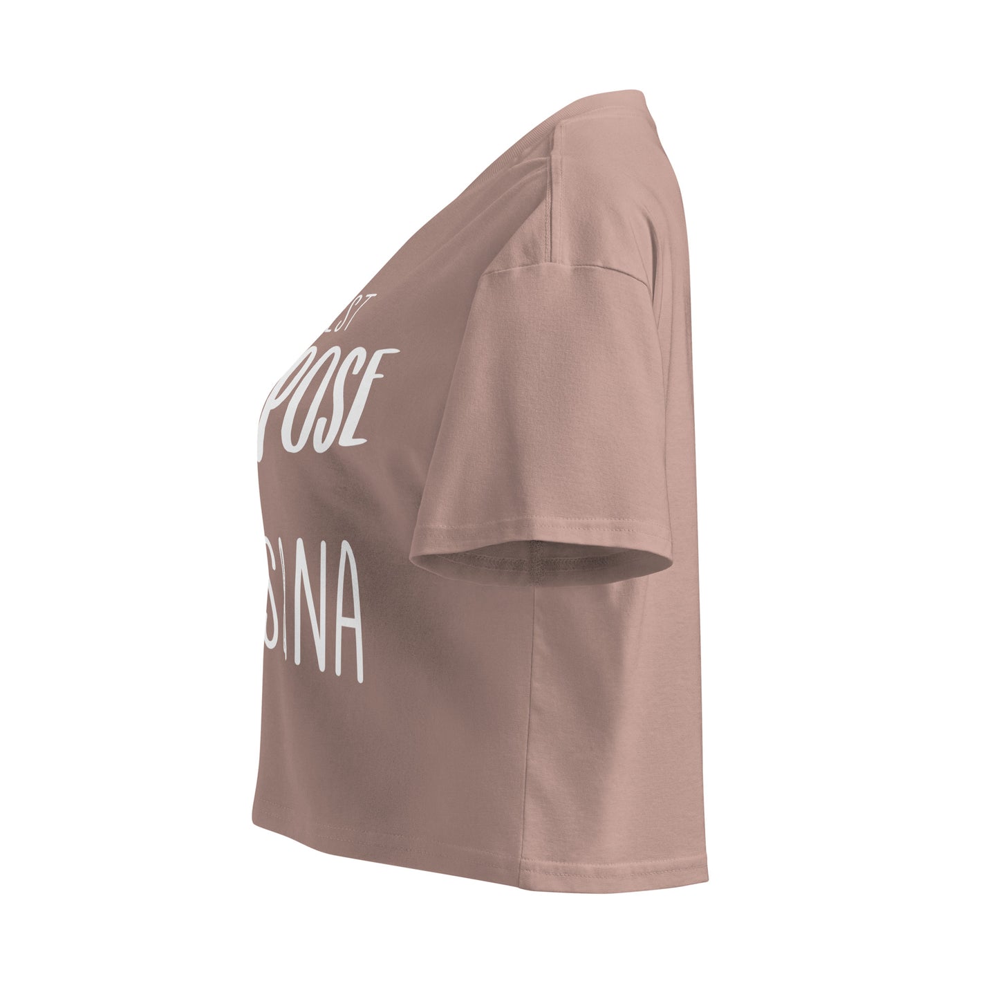 The Best Yoga Pose Women’s crop top-Soul Flow Apparel