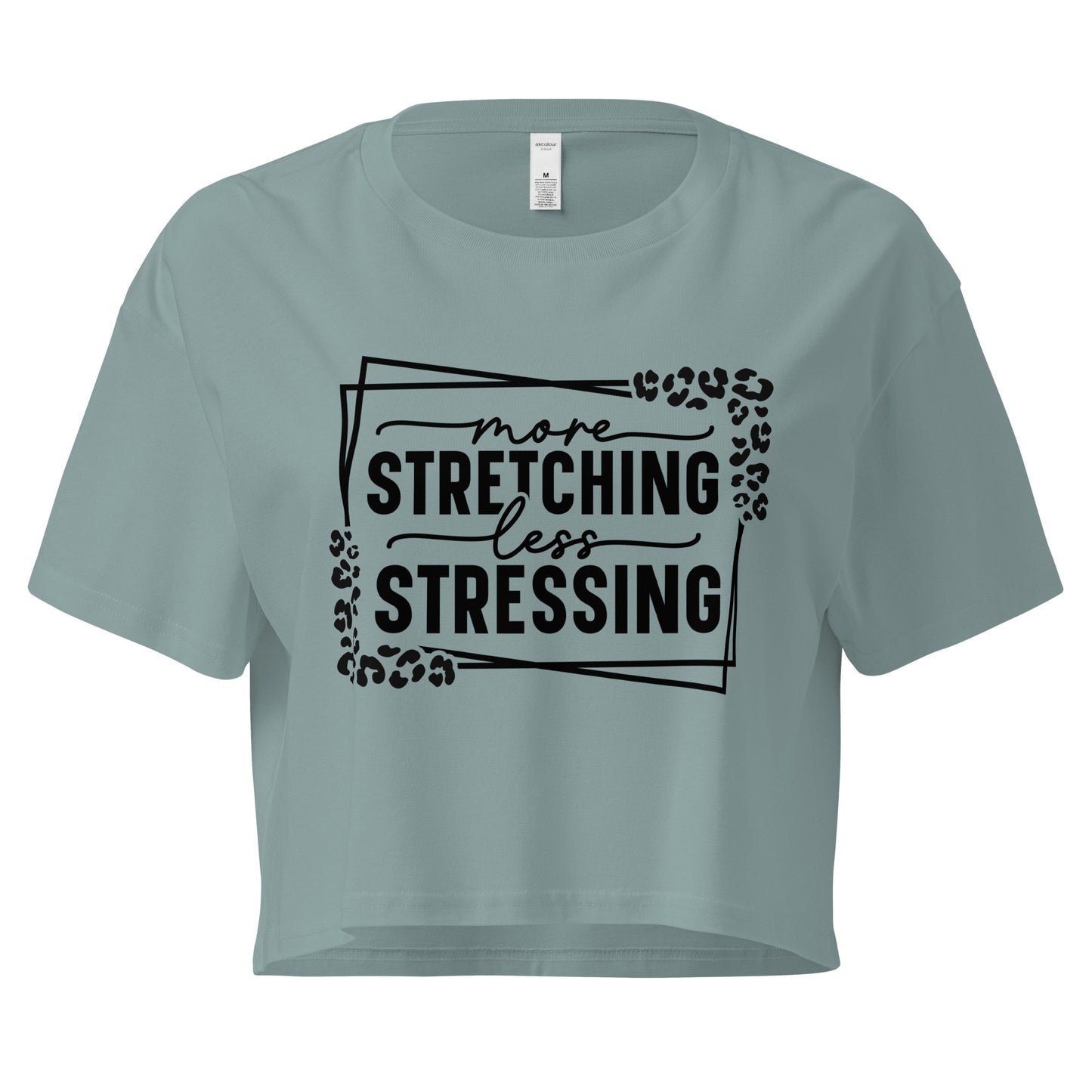 More Stretching Women’s crop top-Soul Flow Apparel