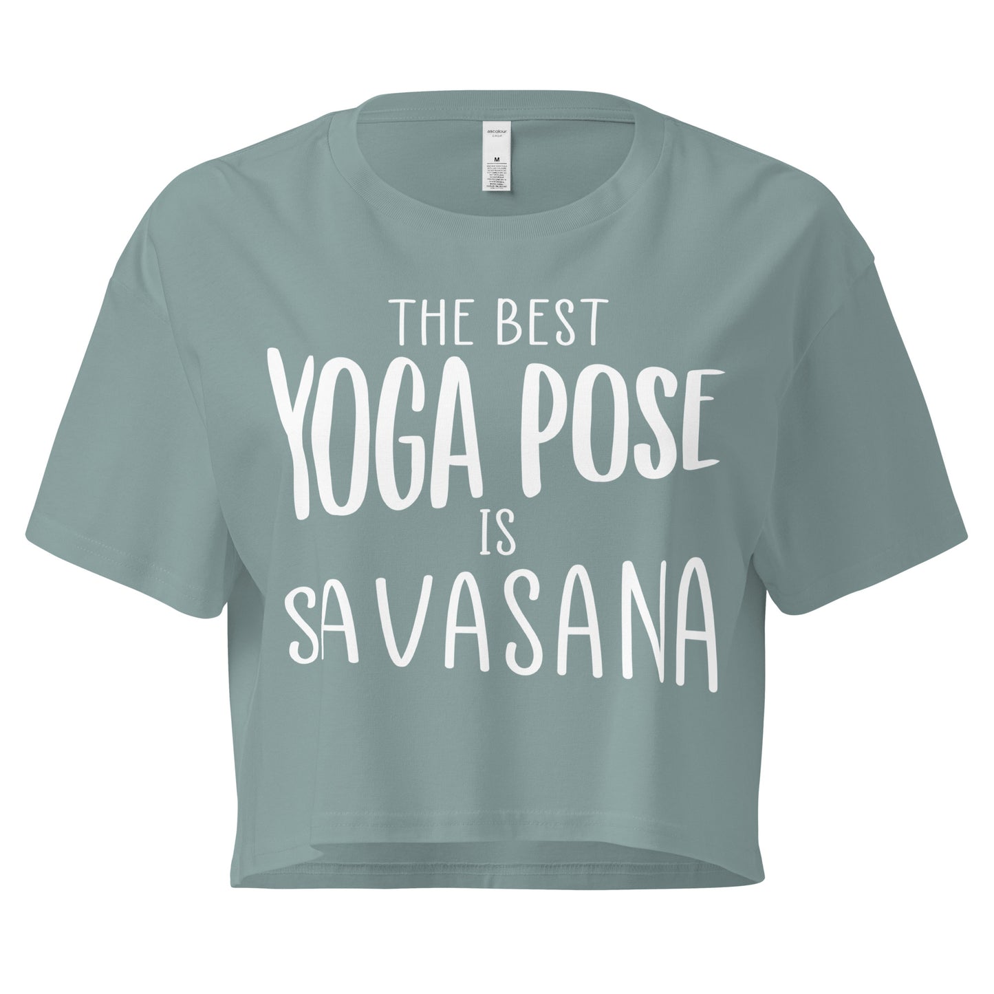 The Best Yoga Pose Women’s crop top-Soul Flow Apparel