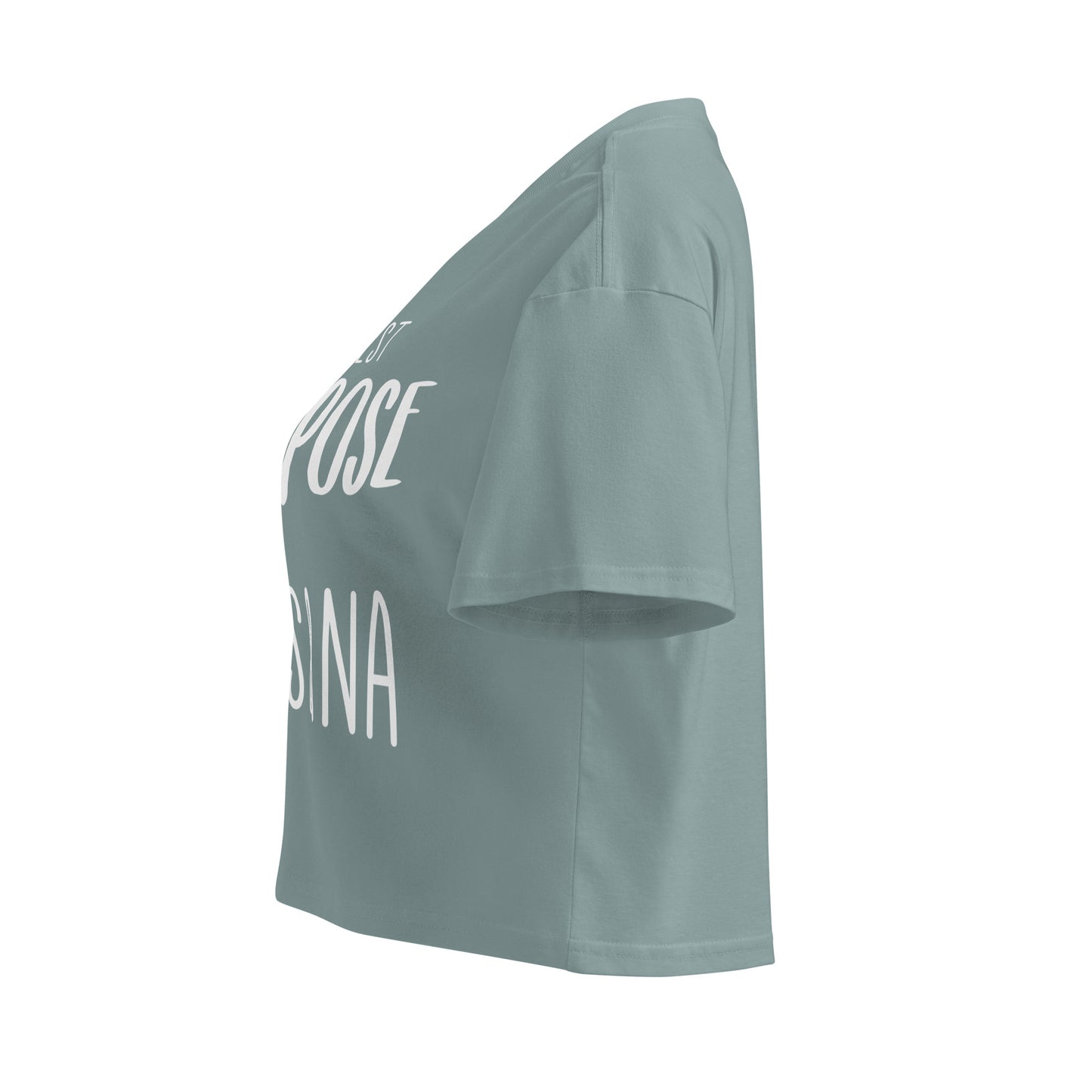 The Best Yoga Pose Women’s crop top-Soul Flow Apparel