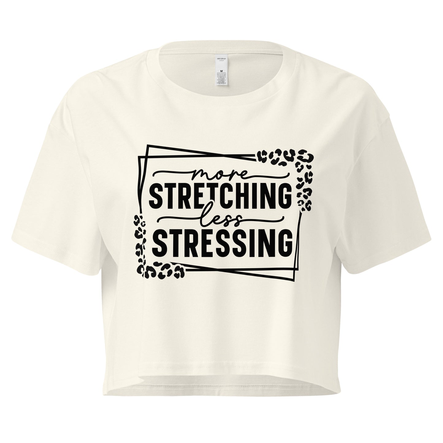 More Stretching Women’s crop top-Soul Flow Apparel