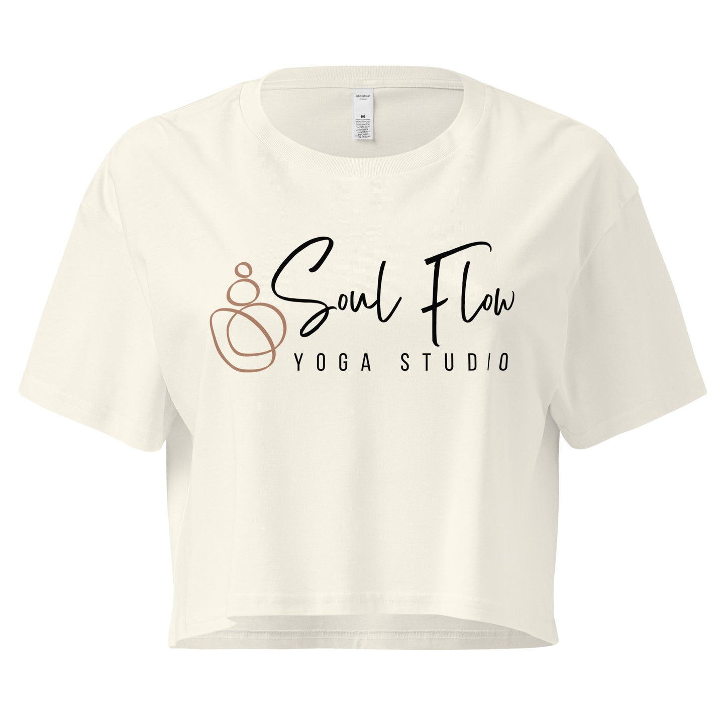 Soul Flow Yoga Studio Women’s crop top-Soul Flow Apparel