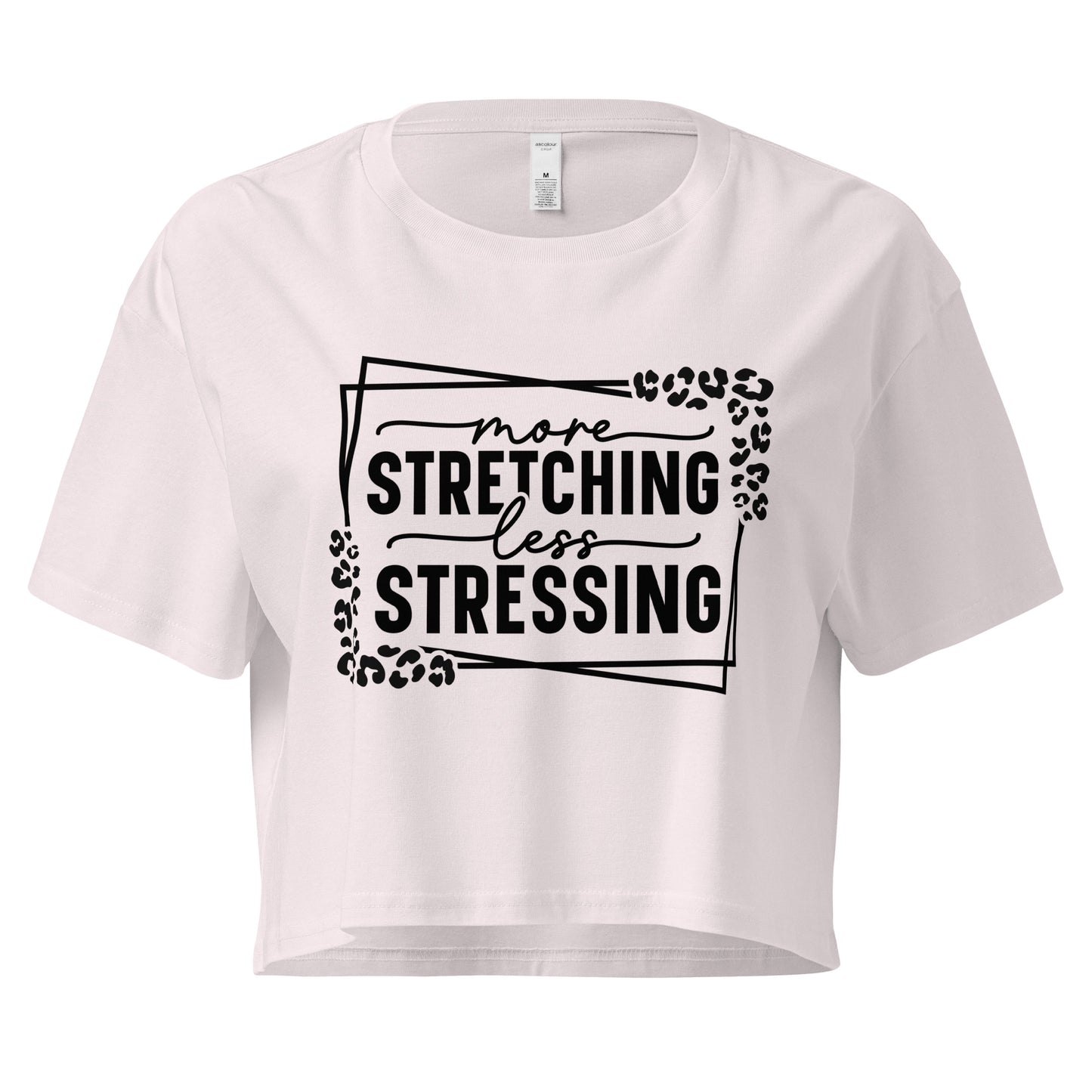 More Stretching Women’s crop top-Soul Flow Apparel