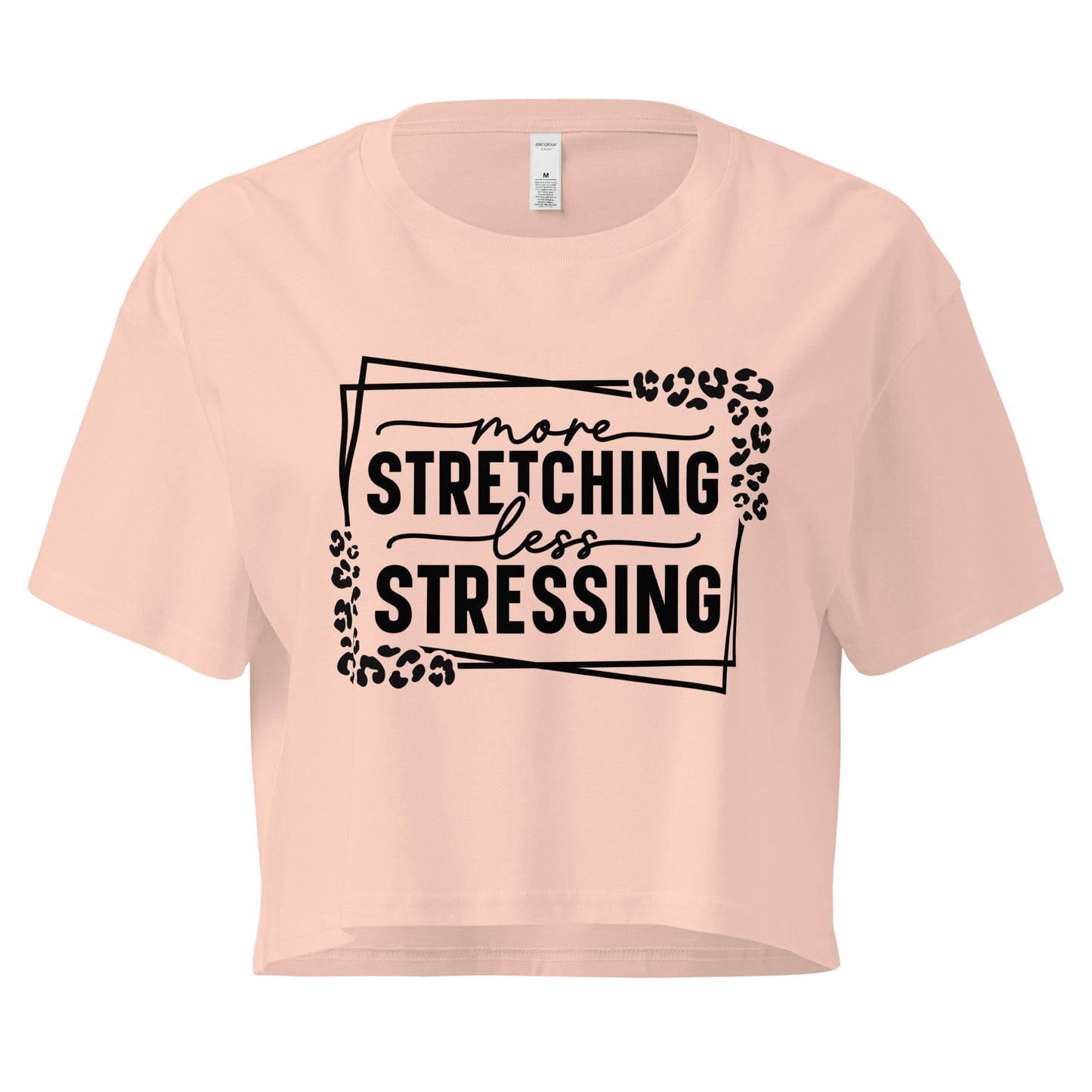 More Stretching Women’s crop top-Soul Flow Apparel