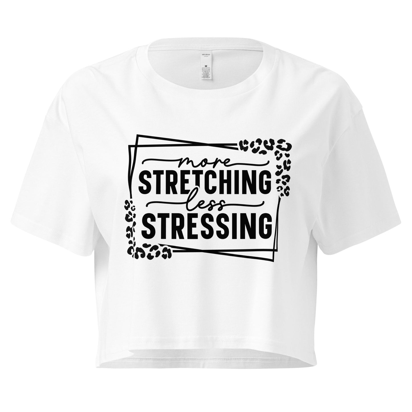 More Stretching Women’s crop top-Soul Flow Apparel