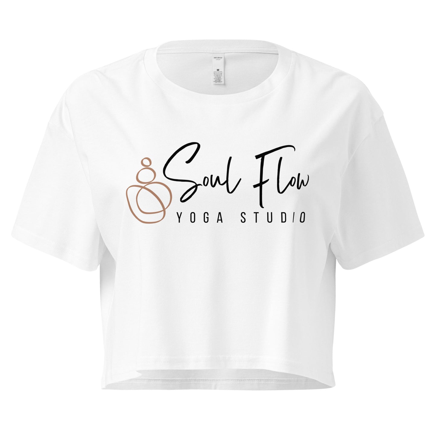Soul Flow Yoga Studio Women’s crop top-Soul Flow Apparel