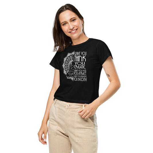You Are All Women’s high-waisted t-shirt-Soul Flow Apparel
