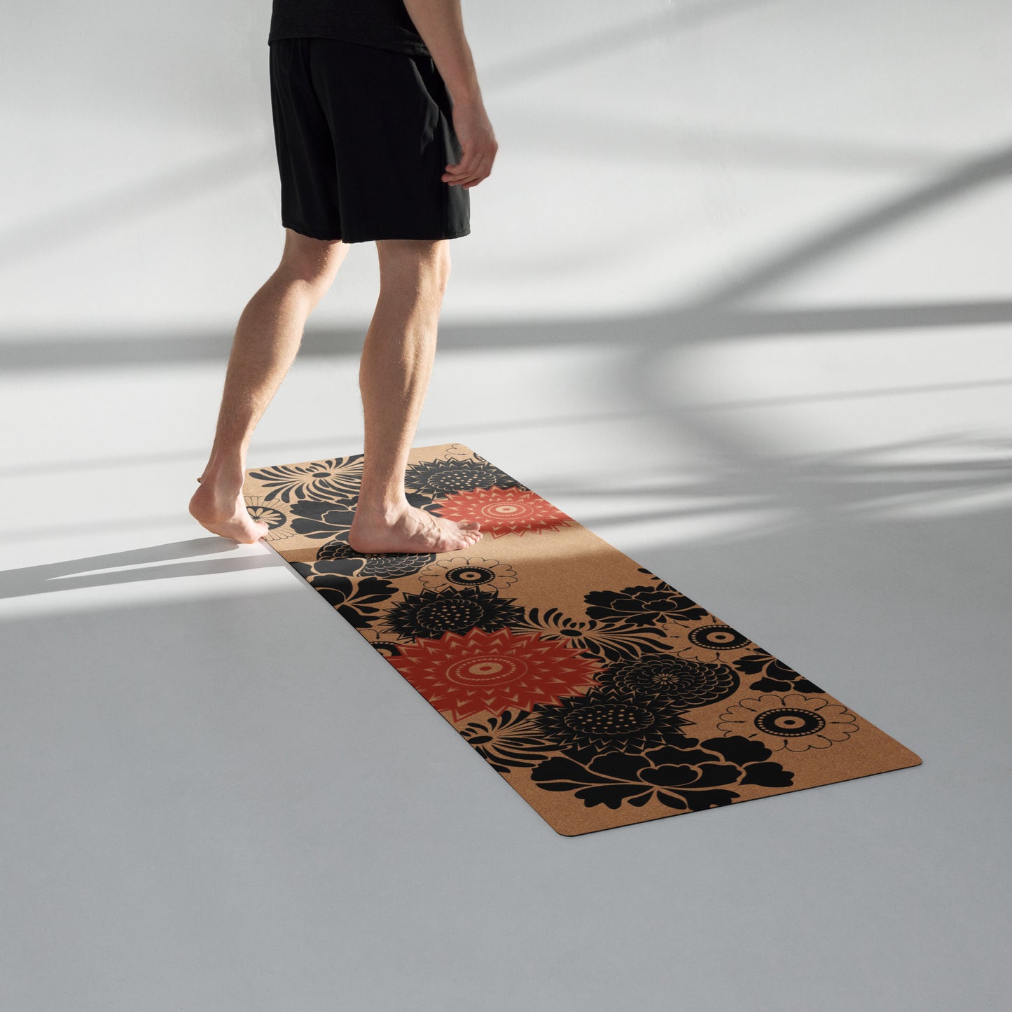 Soul Flow Apparel | Boho Botanical Desert Yoga mat