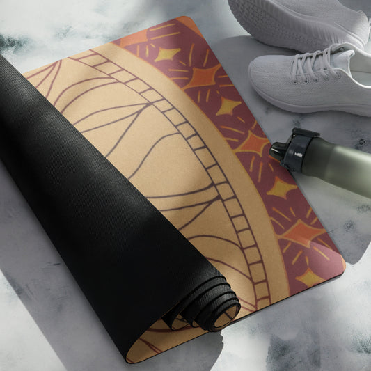 Lotus Fields Yoga mat-Soul Flow Apparel