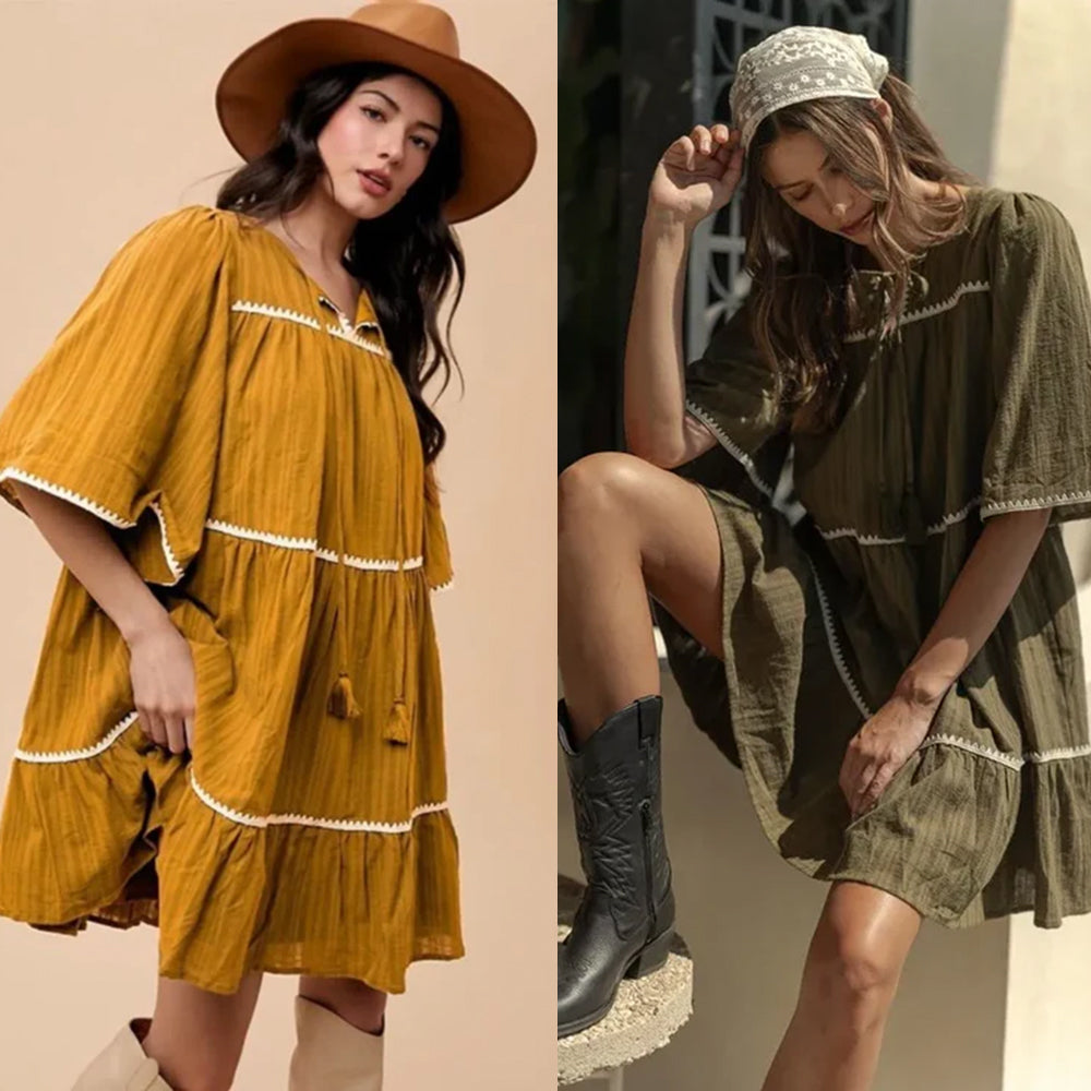 Soul Flow Collection of Boho Dresses and Skirts Featuring Flowy Designs and Floral Prints for Every Occasion