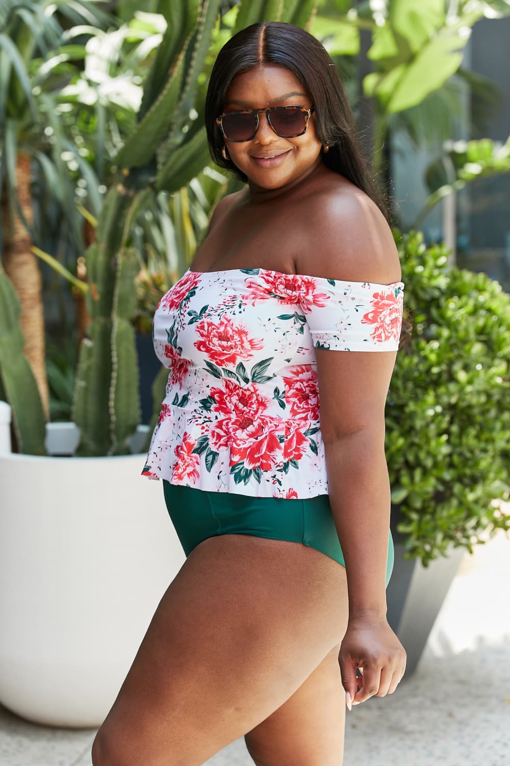 Marina West Swim Coastal Cutie Tankini Swimsuit Set-Soul Flow Apparel