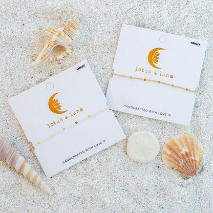 Circles in the Sand Anklet