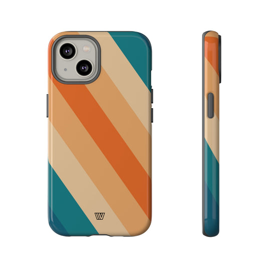 70s RETRO STRIPE | Tough Phone Case