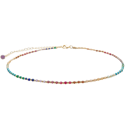 Divine Healer 2mm Metal Accent Healing Necklace