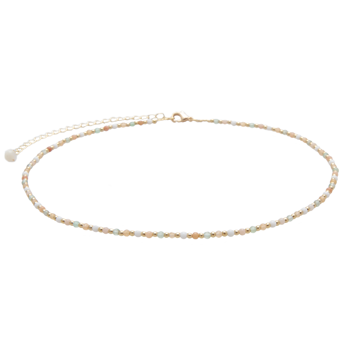 Good Fortune + Growth 2mm Necklace + Layered Bracelet Set