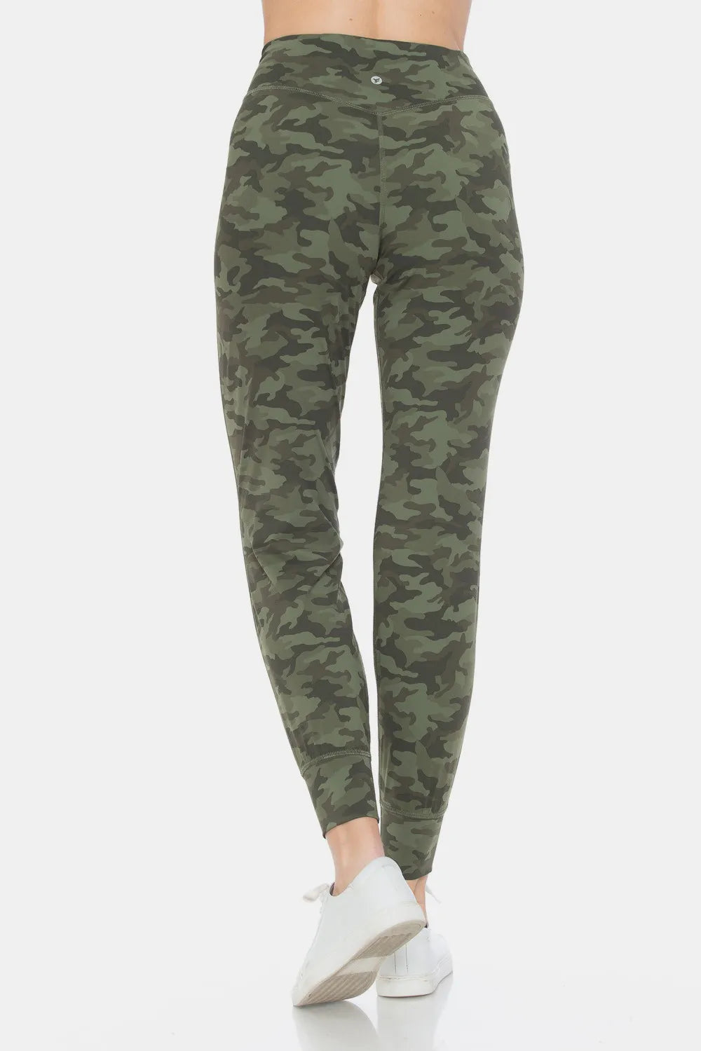 Camouflage high waist leggings with a sleek fit and soft fabric for comfort and style