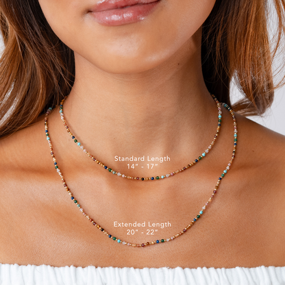 Master Healer 2mm Metal Accent Healing Necklace