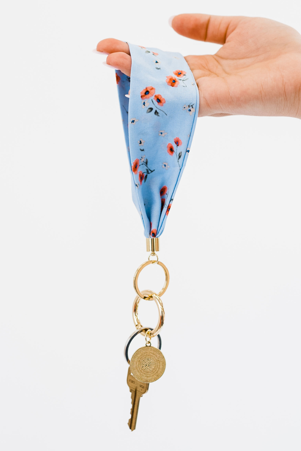 Luna Fabric Keychain