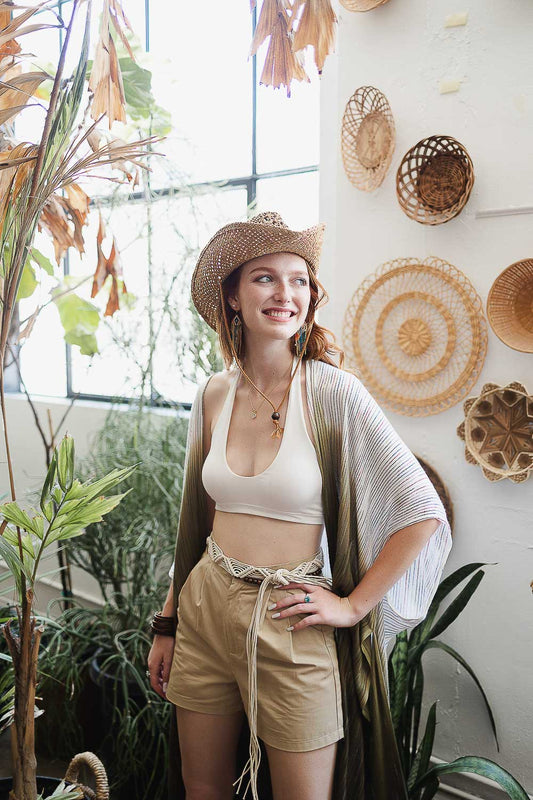 Solid Halter Bralette-Soul Flow Apparel