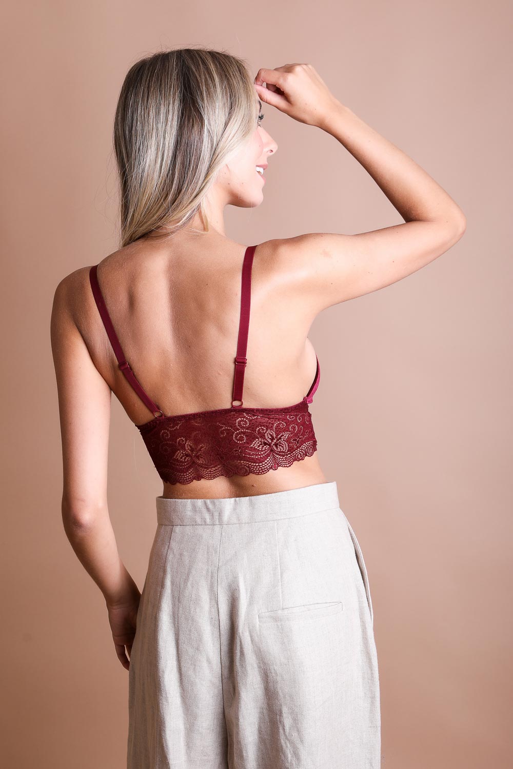 Velvet Lace Bralette-Soul Flow Apparel