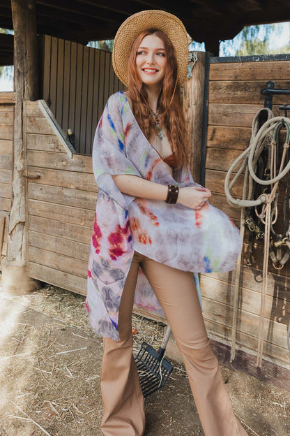 Daydream Tie Dye Cover Up-Soul Flow Apparel