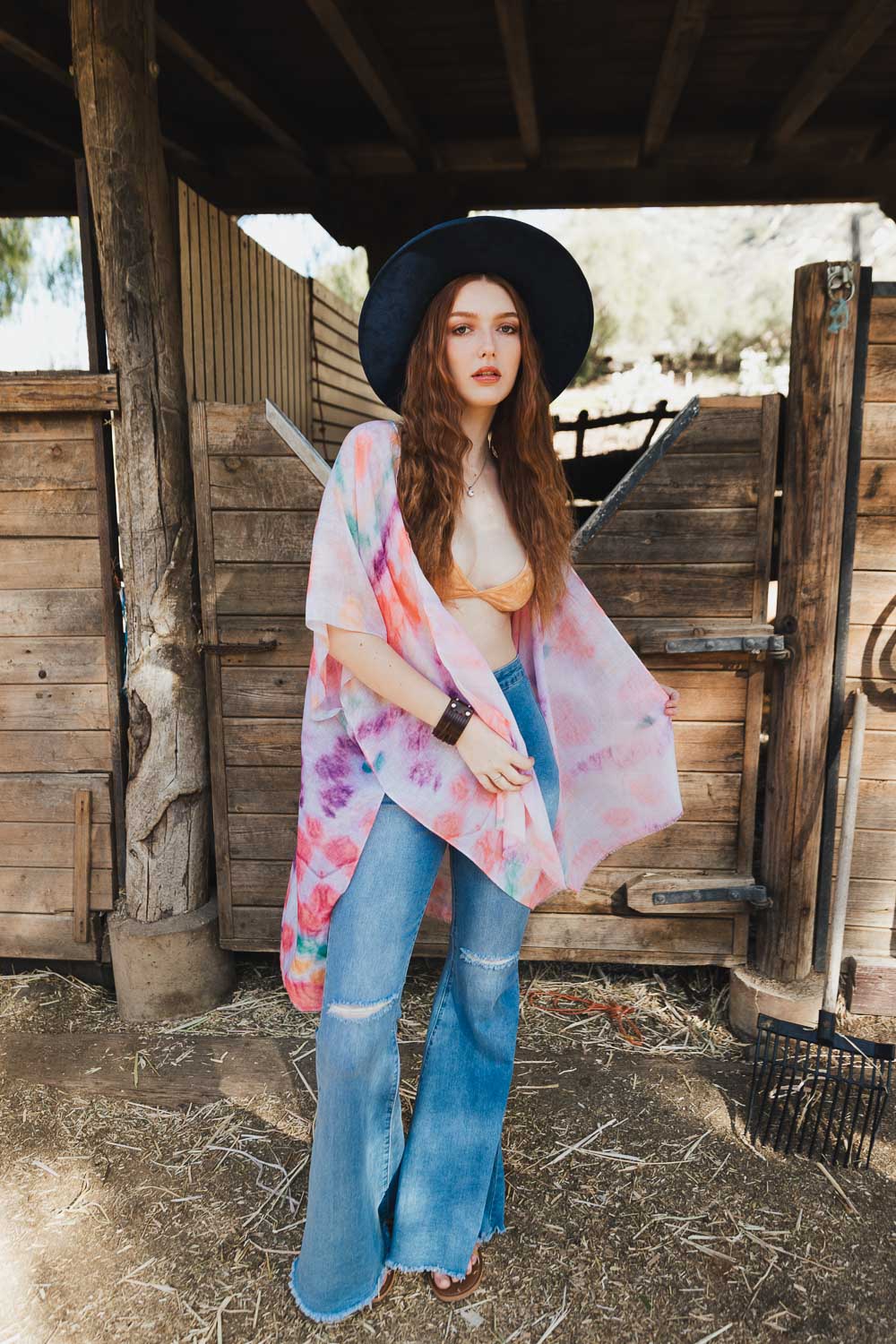 Daydream Tie Dye Cover Up-Soul Flow Apparel