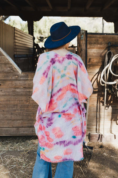 Daydream Tie Dye Cover Up-Soul Flow Apparel