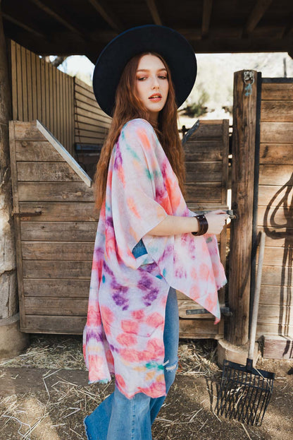 Daydream Tie Dye Cover Up-Soul Flow Apparel