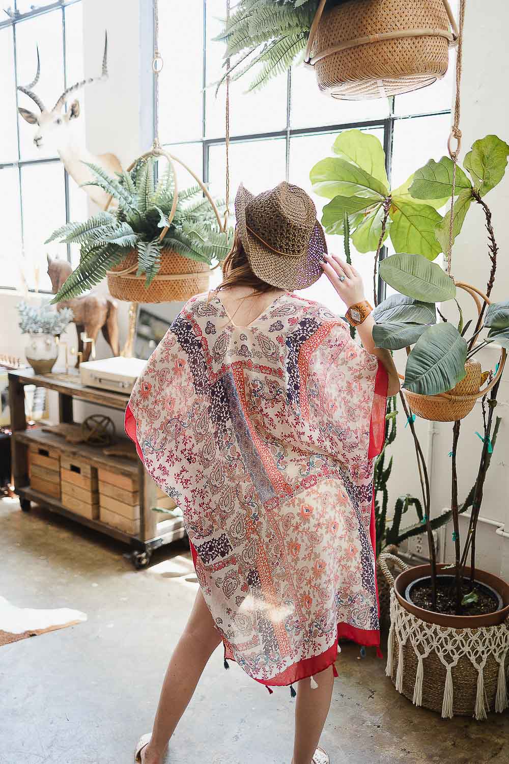 Paisley Floral Patchwork Kimono-Soul Flow Apparel