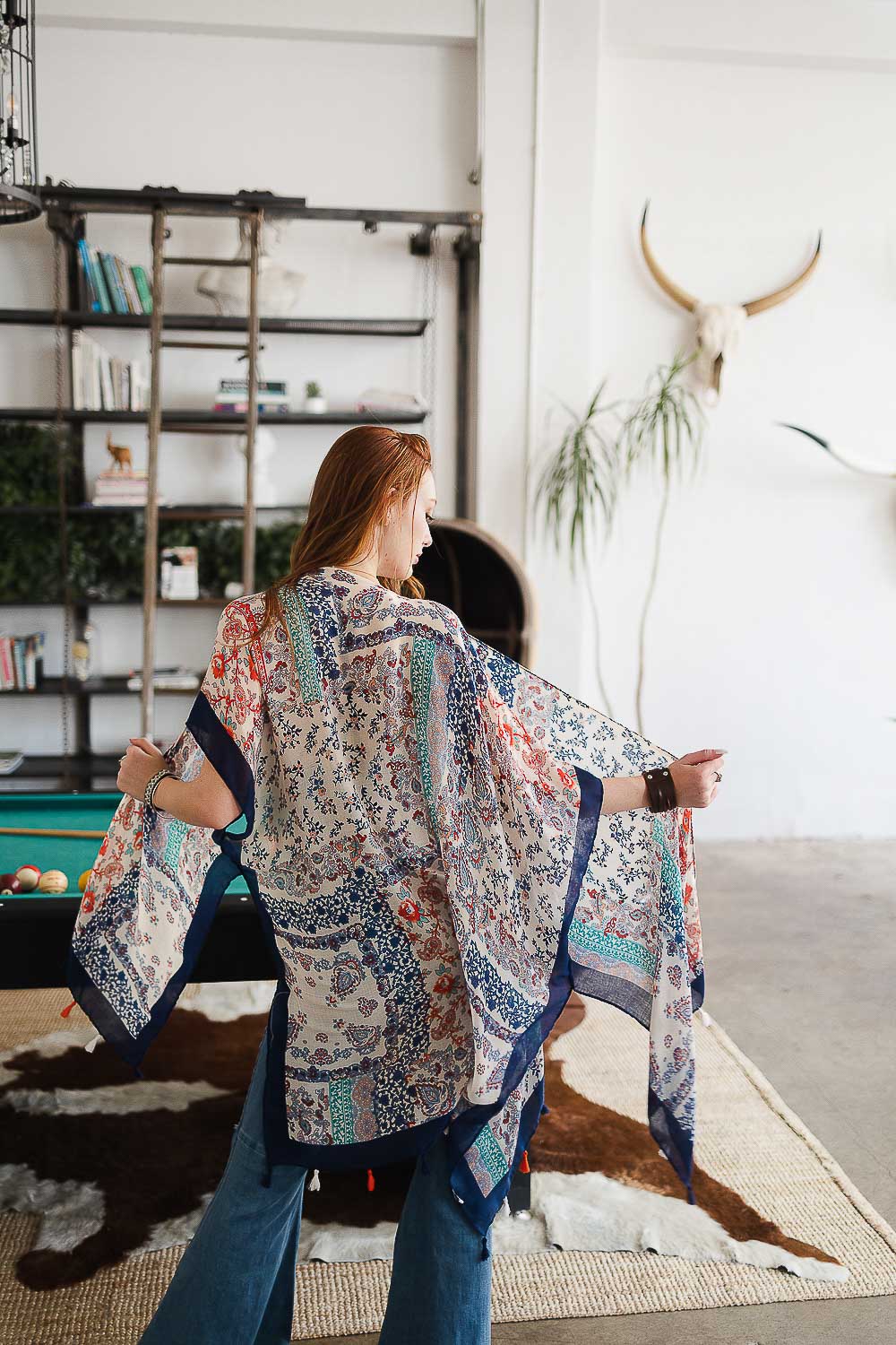 Paisley Floral Patchwork Kimono-Soul Flow Apparel