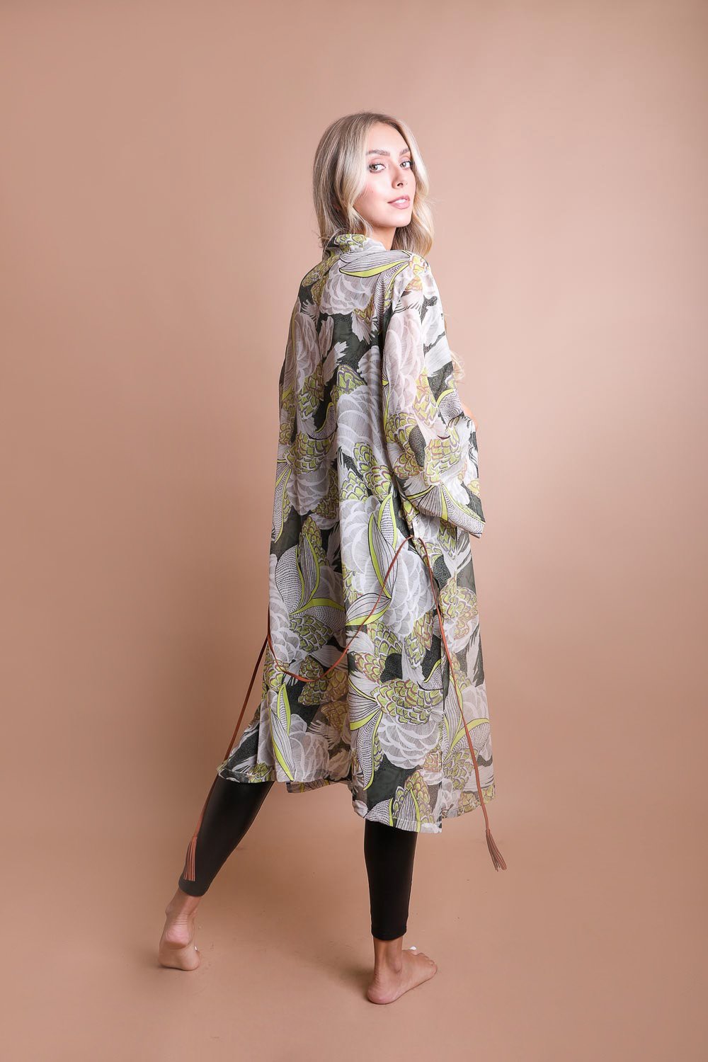 Ikebana Kimono-Soul Flow Apparel