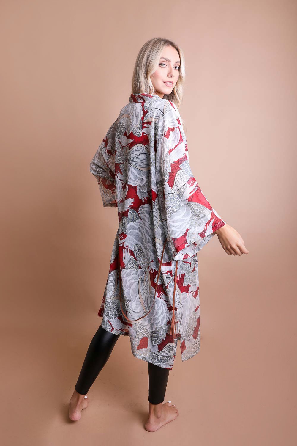 Ikebana Kimono-Soul Flow Apparel