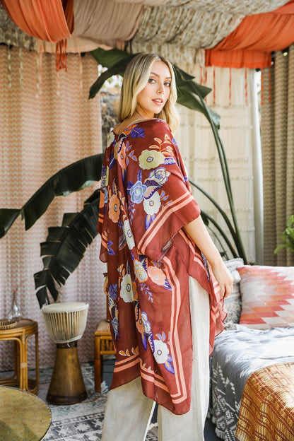 Wallflower Bloom Kimono-Soul Flow Apparel