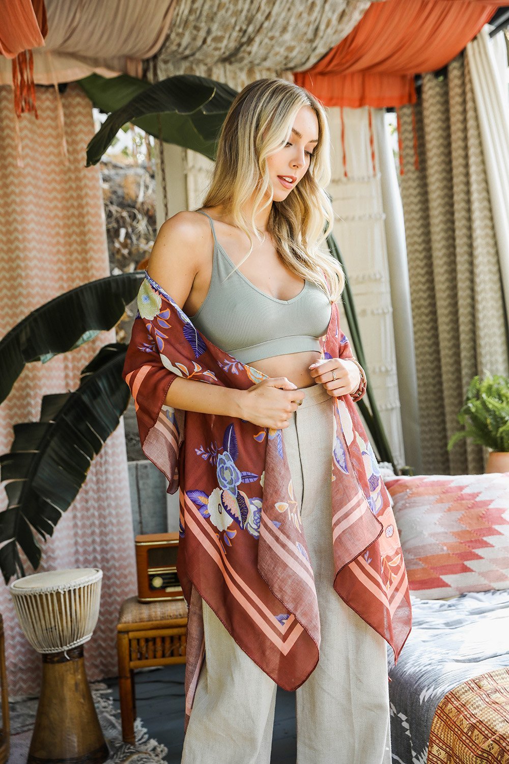 Wallflower Bloom Kimono-Soul Flow Apparel