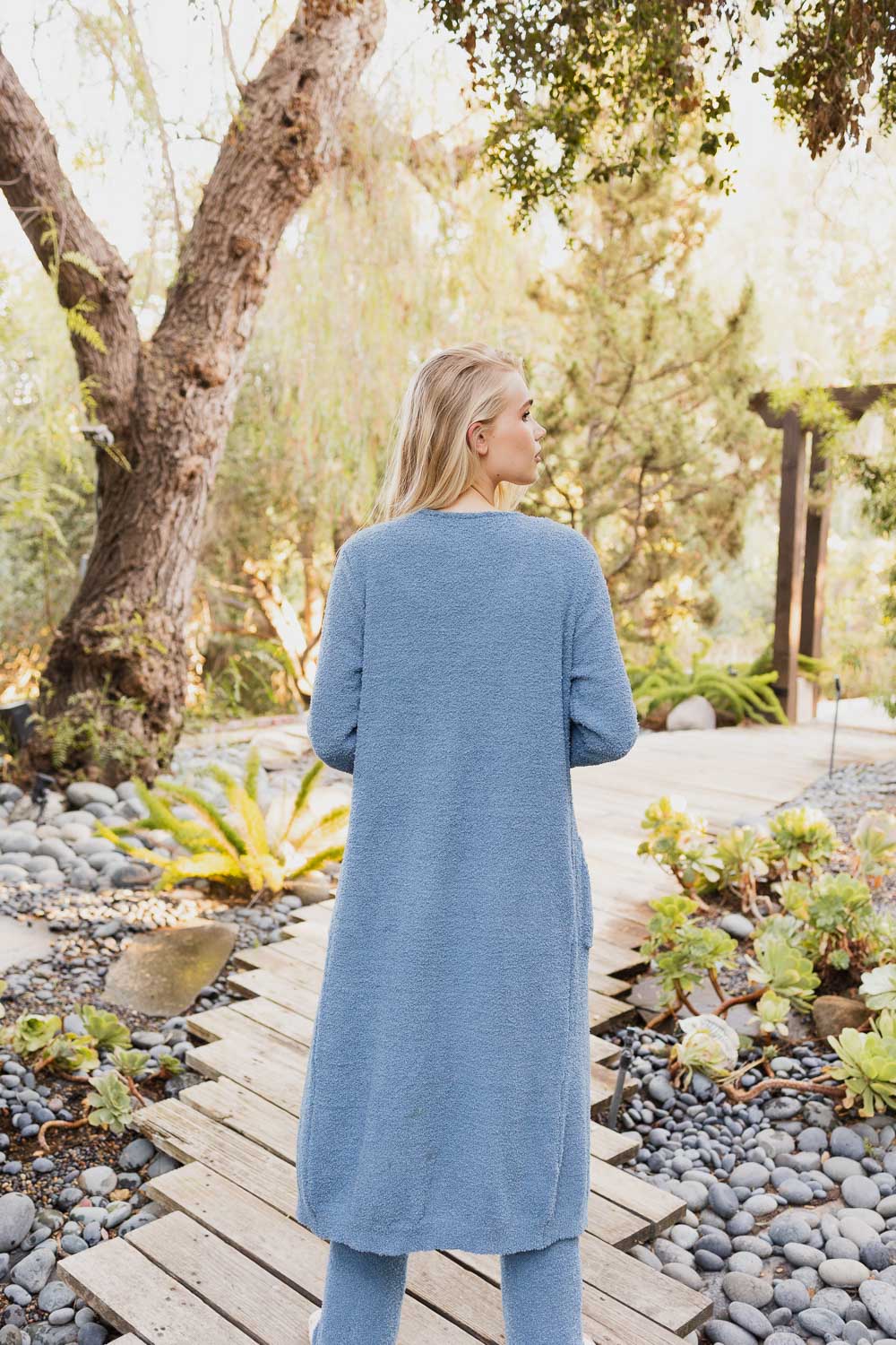 Ultra-soft Boucle Longline Cardigan-Soul Flow Apparel