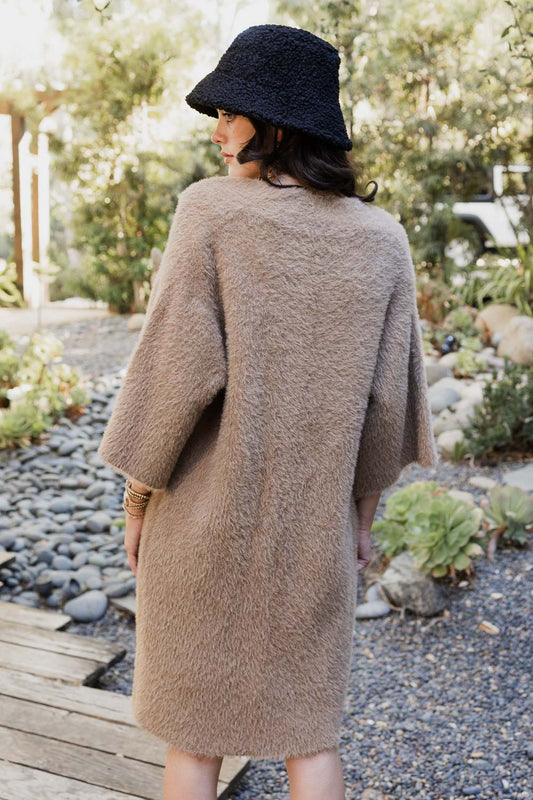 Ultra-Soft Luxe Mohair Knit Cardigan-Soul Flow Apparel