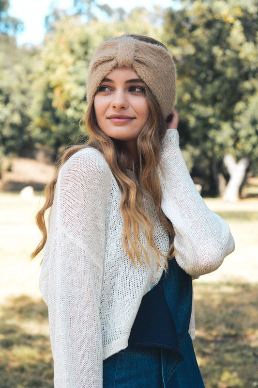 Ultra Soft Mohair Headband-Soul Flow Apparel