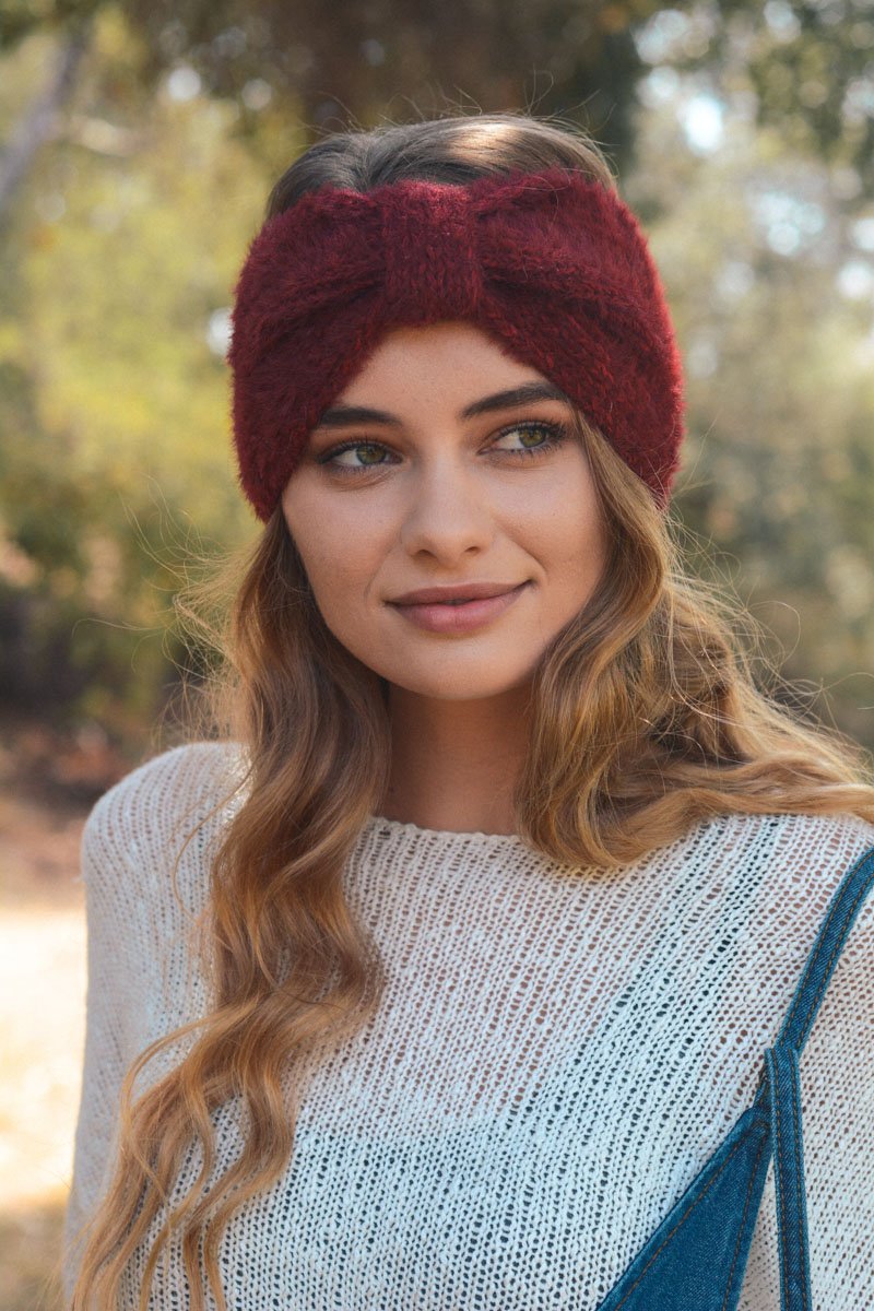 Ultra Soft Mohair Headband-Soul Flow Apparel